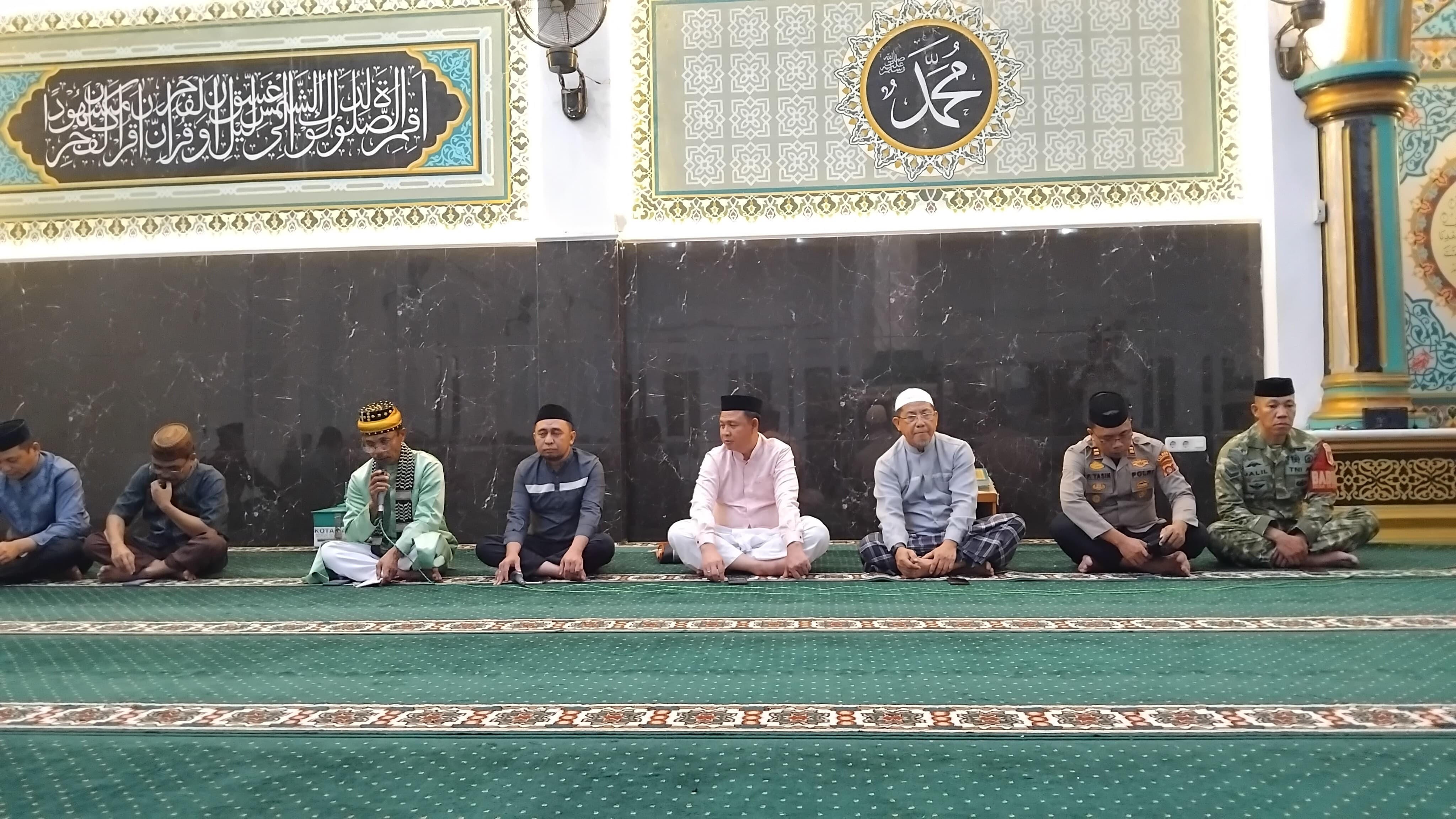 Koramil Telaga Hadirkan Babinsa Dalam Kegiatan Doa dan Dzikir Tahun Baru Islam 1448 Hijriah 2026